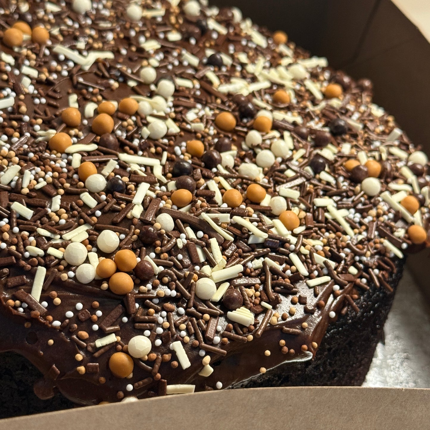 Chocolate Fudgy Birthday Cake – Gluten Free / Dairy-free Option Available