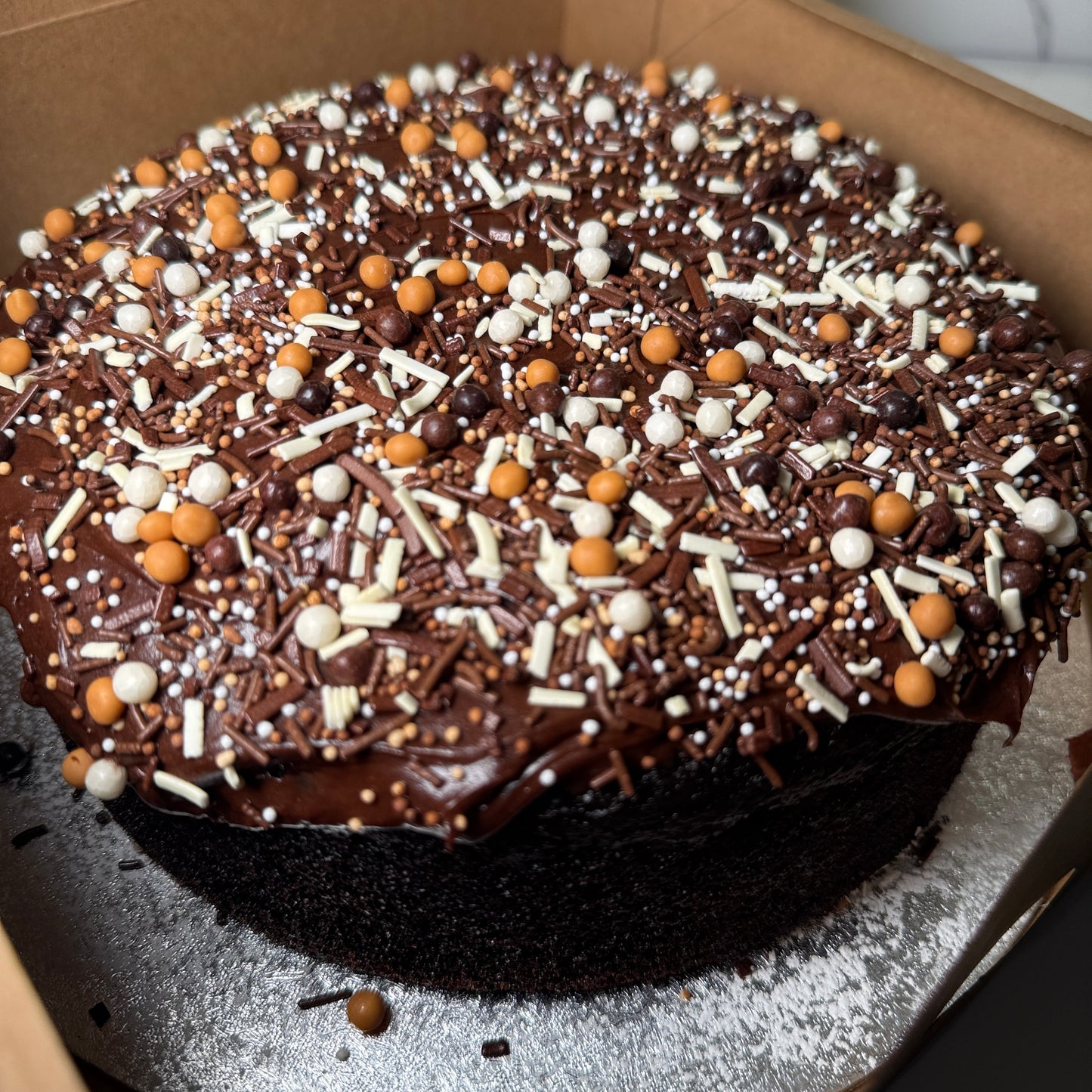 Chocolate Fudgy Birthday Cake – Gluten Free / Dairy-free Option Available