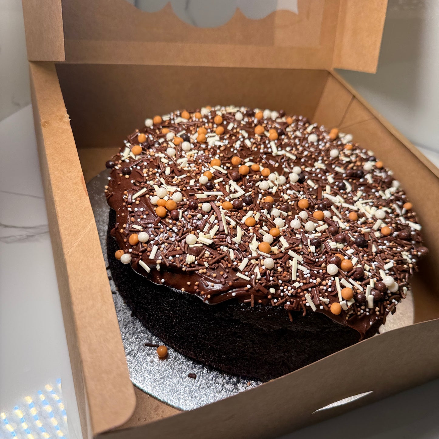 Chocolate Fudgy Birthday Cake – Gluten Free / Dairy-free Option Available