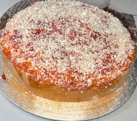 Gluten-Free Coconut & Jam Cake | Traditional Sponge | Dairy-Free Option Available