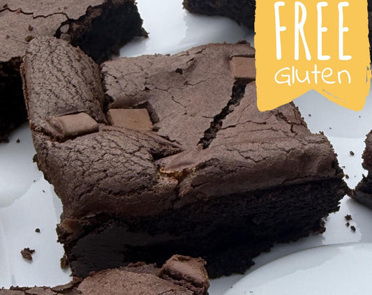 Gluten Free Chocolate Fudgy Brownies | Rich & Gooey | Dairy Free Option Available