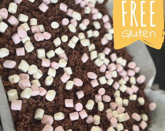 Gluten-Free Rocky Road | Handmade Chocolate Marshmallow Bars | Gift Box of 9