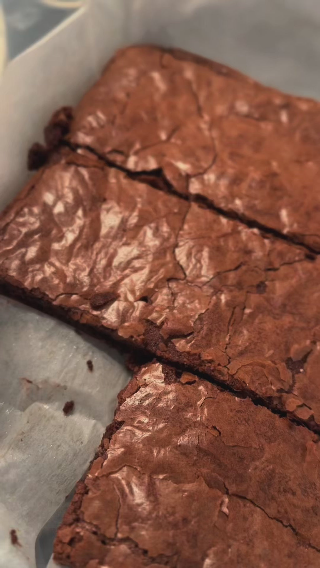 Gluten Free Double Chocolate Brownies | Handmade Fudge Brownie Squares | Postal Treat Box by Rolling Brew Co